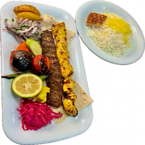  عکس چلو ميکس کوبيده و جوجه ممتاز